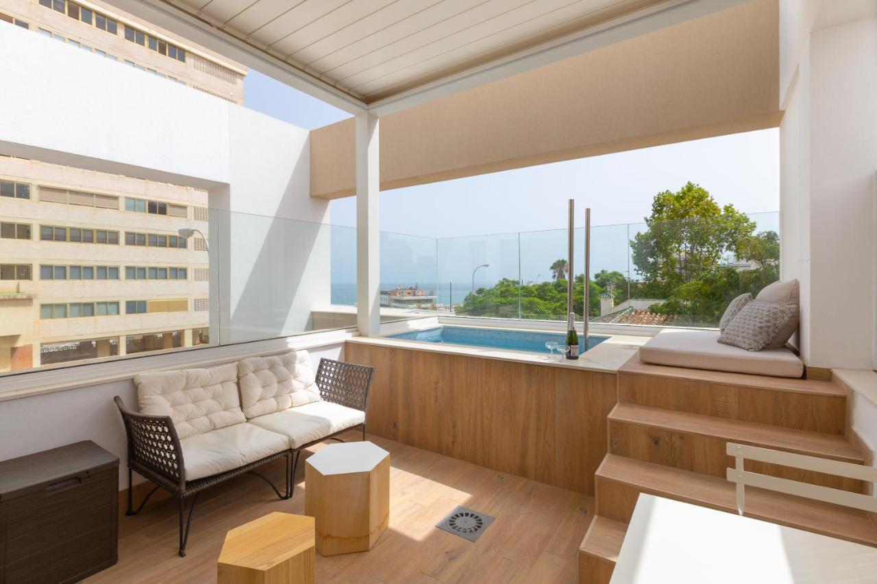 Apartmán Terraza Del Mar: Apartamento Con Terraza Y Piscina Torremolinos Exteriér fotografie